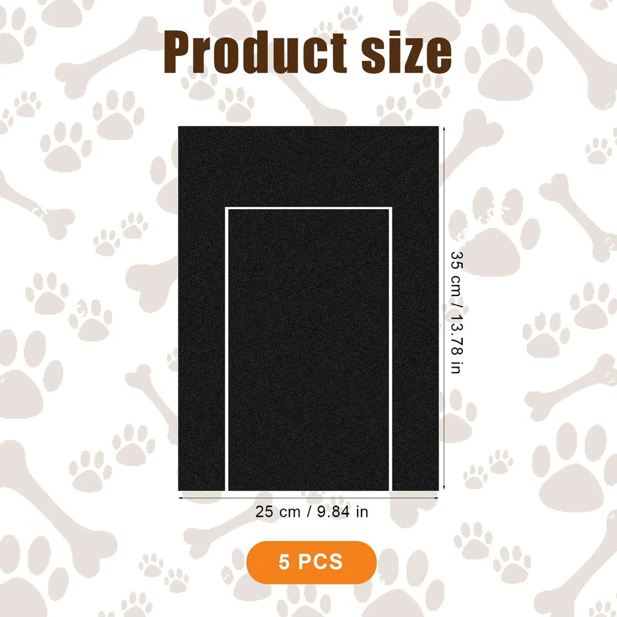 5Pcs Dog Nail File Replacement Pads
